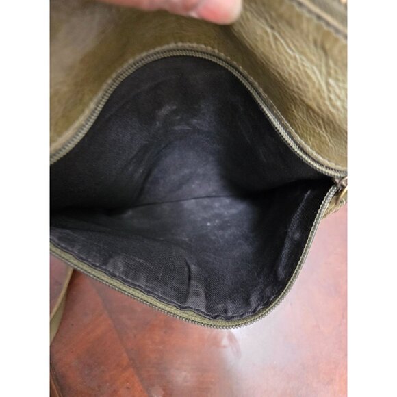 Vintage Cochoa Olive Green Crossbody Bag - Picture 7 of 11